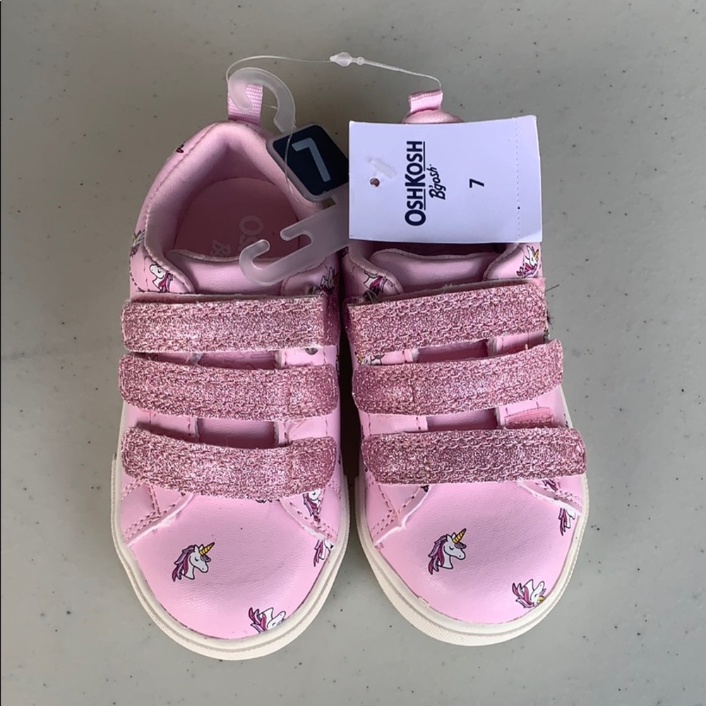 Toddler Girl Pink Unicorn Sneakers